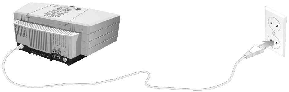 BOSE WAVE RADIO - Connexion du cordon électrique - 1