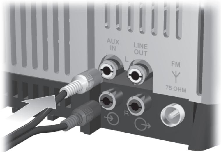BOSE WAVE RADIO - Connexion d'autres éléments (facultatif) - 1