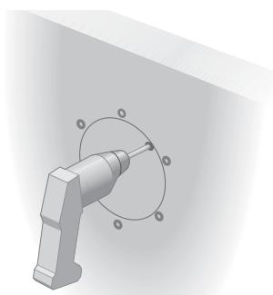 BOSE 131 - Installation des enceintes par l'avant de la cloison - 4
