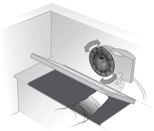 BOSE 131 - Installation des enceintes par l'arrêt de la cloison - 8
