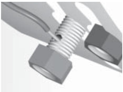 BOSE 251 - Connexion du cable d'enceinte aux enceintes - 1