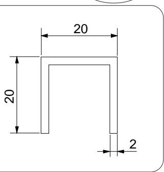 CAME CORSA 1 - Schemas vantaux avec chassis - 3