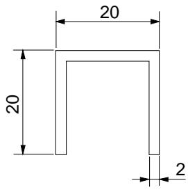 CAME CORSA 2 - SCHEMAS VANTAUX AVEC CHASSIS - 5