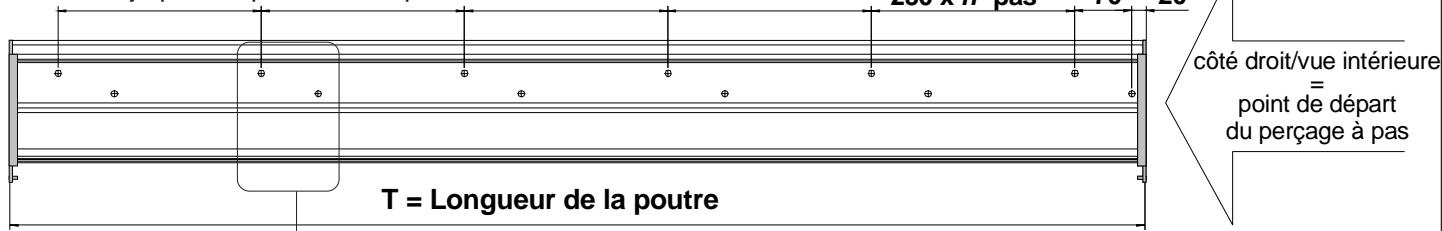 CAME CORSA 2 - DIMENSIONS CAISSONS COUVRE-PROFILES - 1