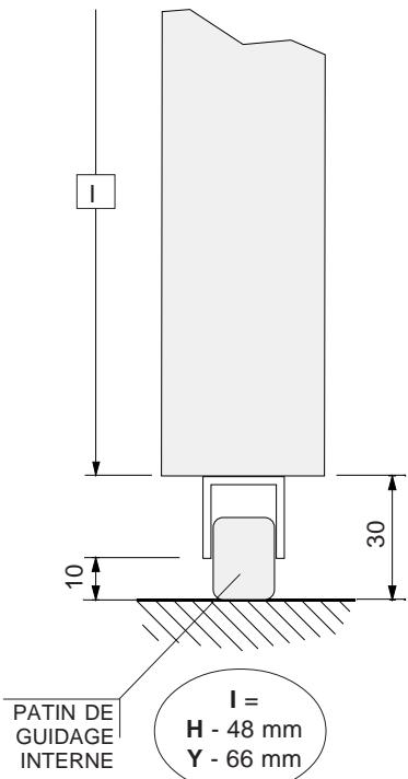 CAME CORSA 2 - SCHEMAS VANTAUX AVEC CHASSIS - 3