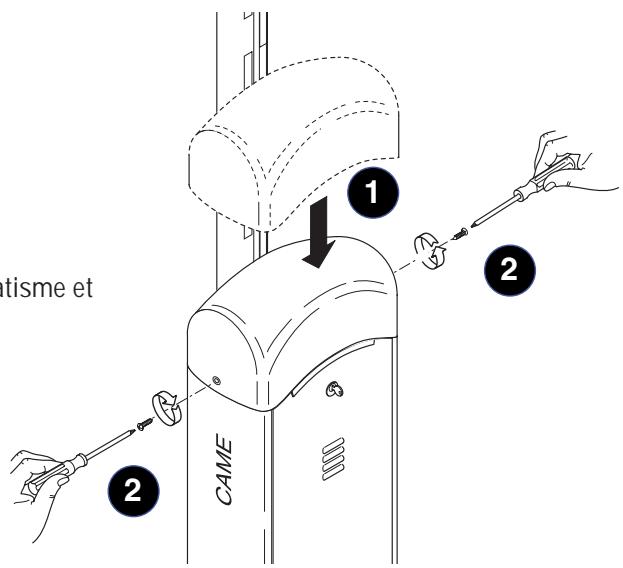 CAME GARD 4 - Réglage des fins de course - 8