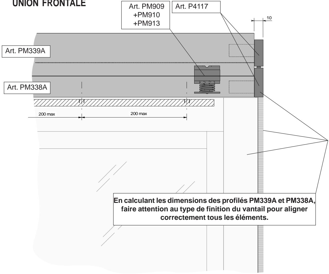 CAME MI6030 - Pour monter levantail fixe, - 5