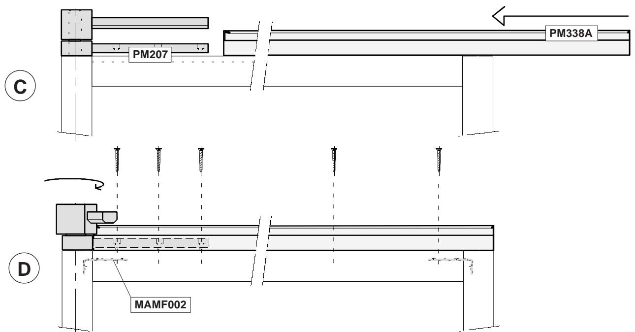 CAME MI6030 - Vantail fixe - 3