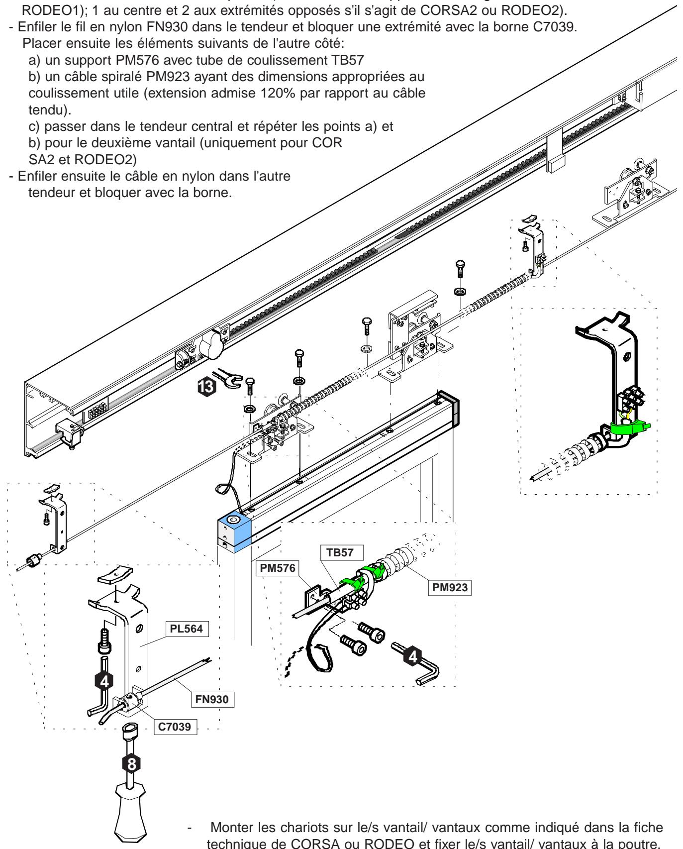 CAME MI6030 - Vantail fixe - 5