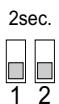 CAME MR8003 - Setting the Presence timer - 1