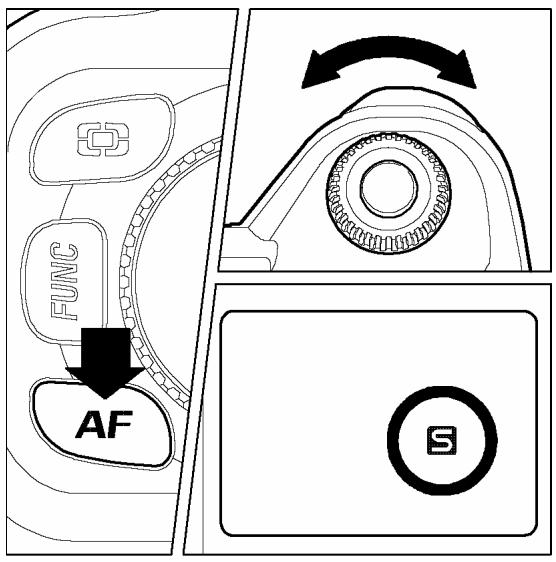 SIGMA SD10 - SELECTION DU MODE AUTOFOCUS - 1