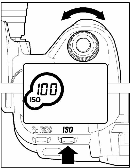 SIGMA SD10 - REGLAGE DE LA SENSIBILITE (EQUIVALENCE ISO) - 1