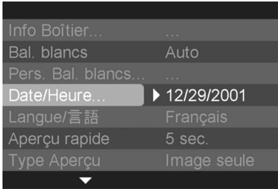 SIGMA SD10 - Choix de la langue (p.25) - 1