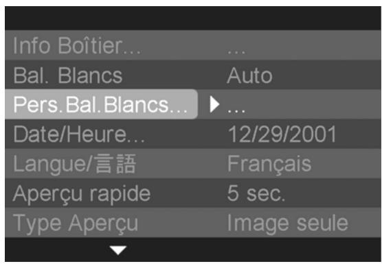 SIGMA SD10 - BALANCE DES BLANCS PERSONNALISEE - 2