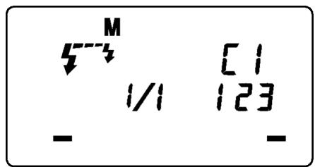 SIGMA EM-140 DG EO-ETTL - Einstellungen an der Master Einheit - 1