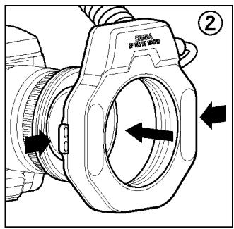 SIGMA EM-140 DG SA-STTL - ADAPTAR LA UNIDAD DE FLASH - 2
