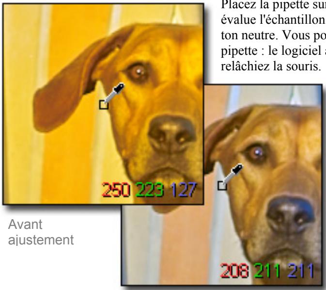 SIGMA PHOTO PRO 2.5 - Utilisation de la Pipette d'AJustement de la couleur - 2