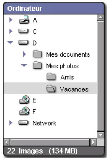 SIGMA PHOTO PRO 2.5 - L'information dans les Explorateurs du boîtier et de l'ordinateur - 1