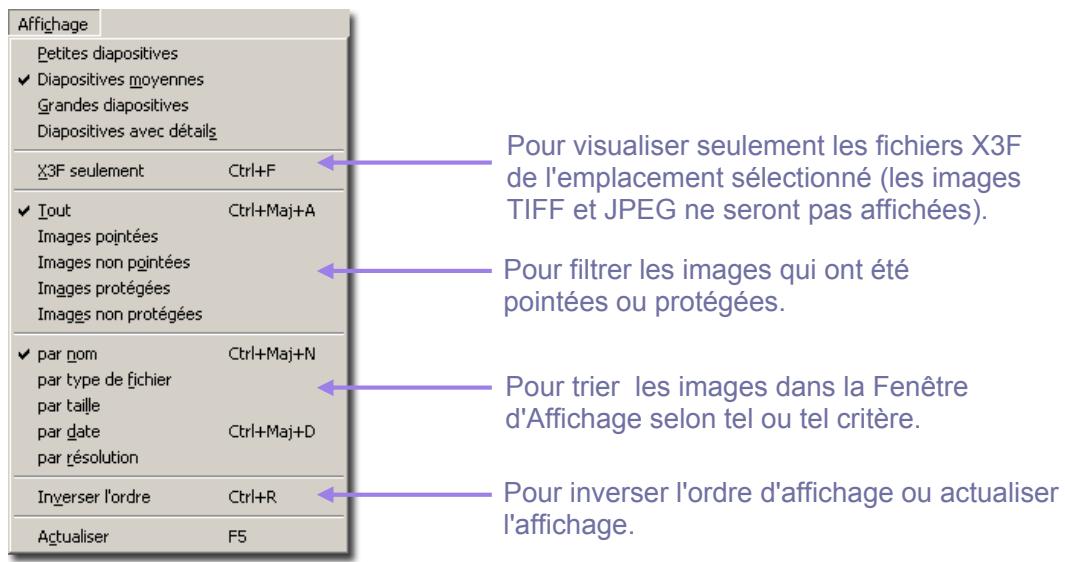 SIGMA PHOTO PRO 2.5 - Trier et filtrer les visuels - 1