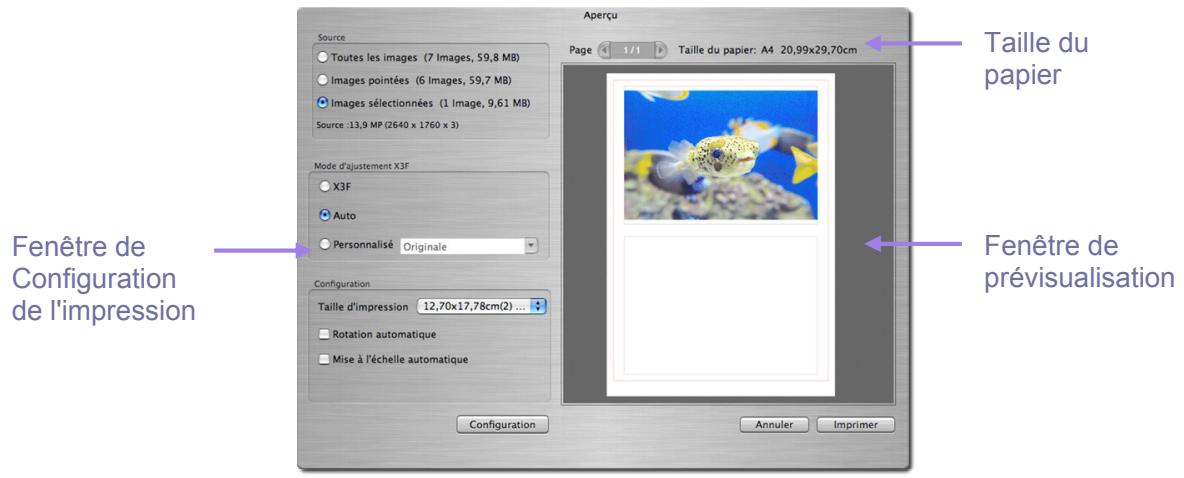 SIGMA PHOTO PRO 3.2 - Impression d/images à partir de l'Ecran principal ou de l'Ecran de visualisation - 2