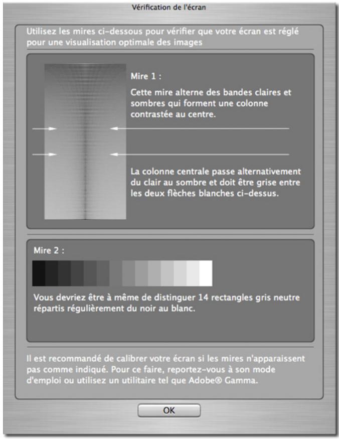 SIGMA PHOTO PRO 3.2 - Vérification de la luminosité, du gamma et de la couleur - 1