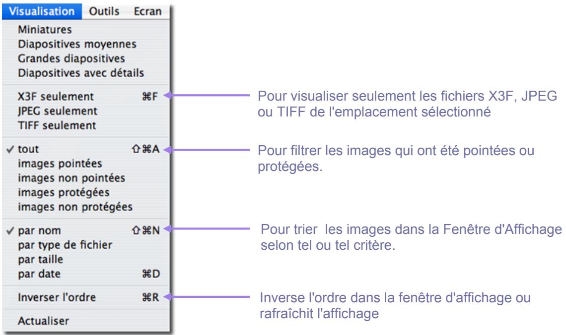 SIGMA PHOTO PRO 3.2 - Trier et filtrer les visuels - 1