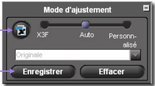 SIGMA PHOTO PRO 3.5 - Application et Enregistrement d'un paramétrage d'ajustement - 1