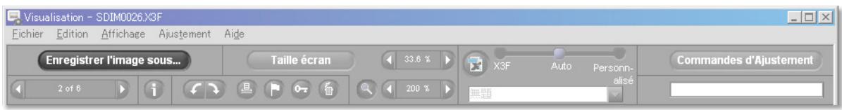 SIGMA PHOTO PRO 3.5 - Conversion depuis l'Ecran de Visualisation - 1