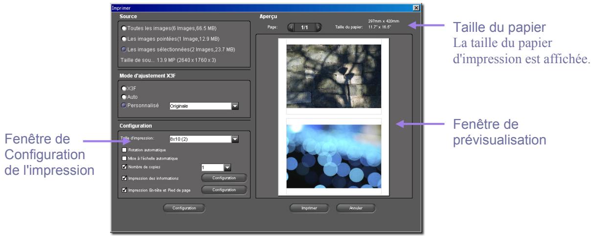 SIGMA PHOTO PRO 3.5 - Impression d/images à partir de l'Ecran principal ou de l'Ecran de visualisation - 2