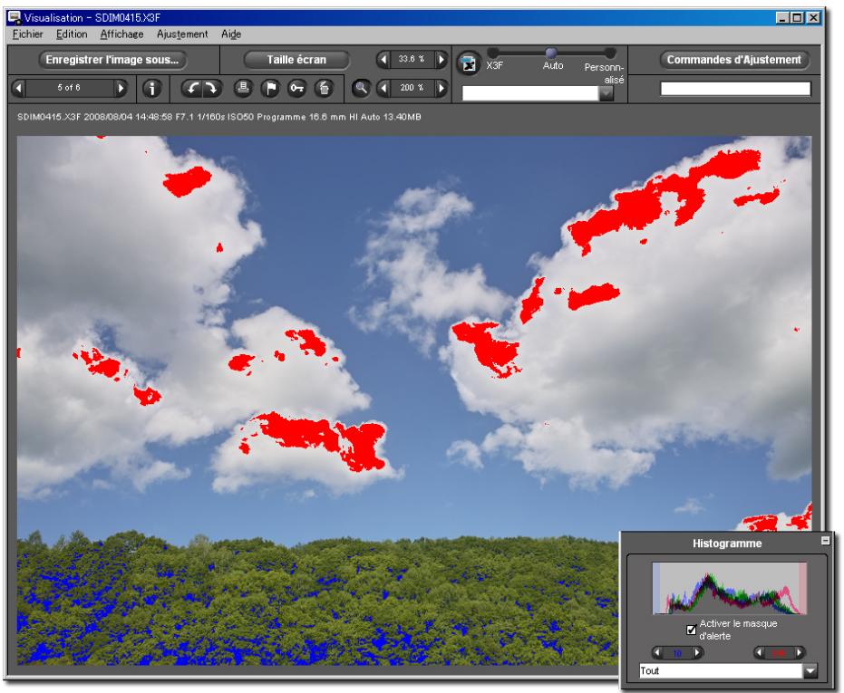 SIGMA PHOTO PRO 3.5 - Utilisation du masque pour analyser les zones claires et les ombres - 1