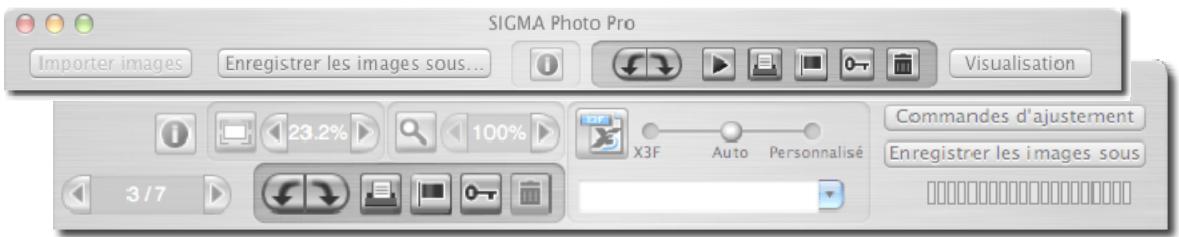 SIGMA PHOTO PRO 4 - Pointage, Protection & Rotation d/images dans l' Ecran principal et l'Ecran de Visualisation - 1