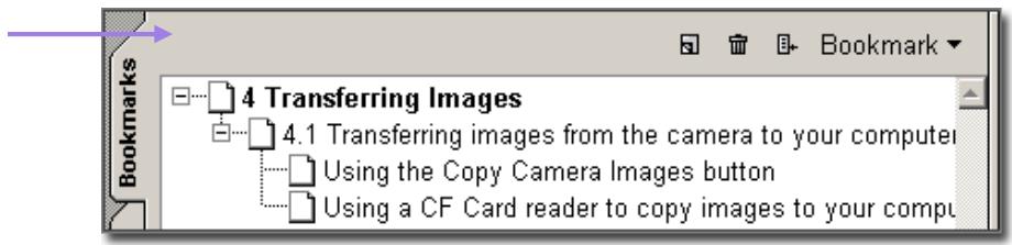 SIGMA PHOTO PRO 4 - Navigation dans la version sur écran du mode d'emploi - 1