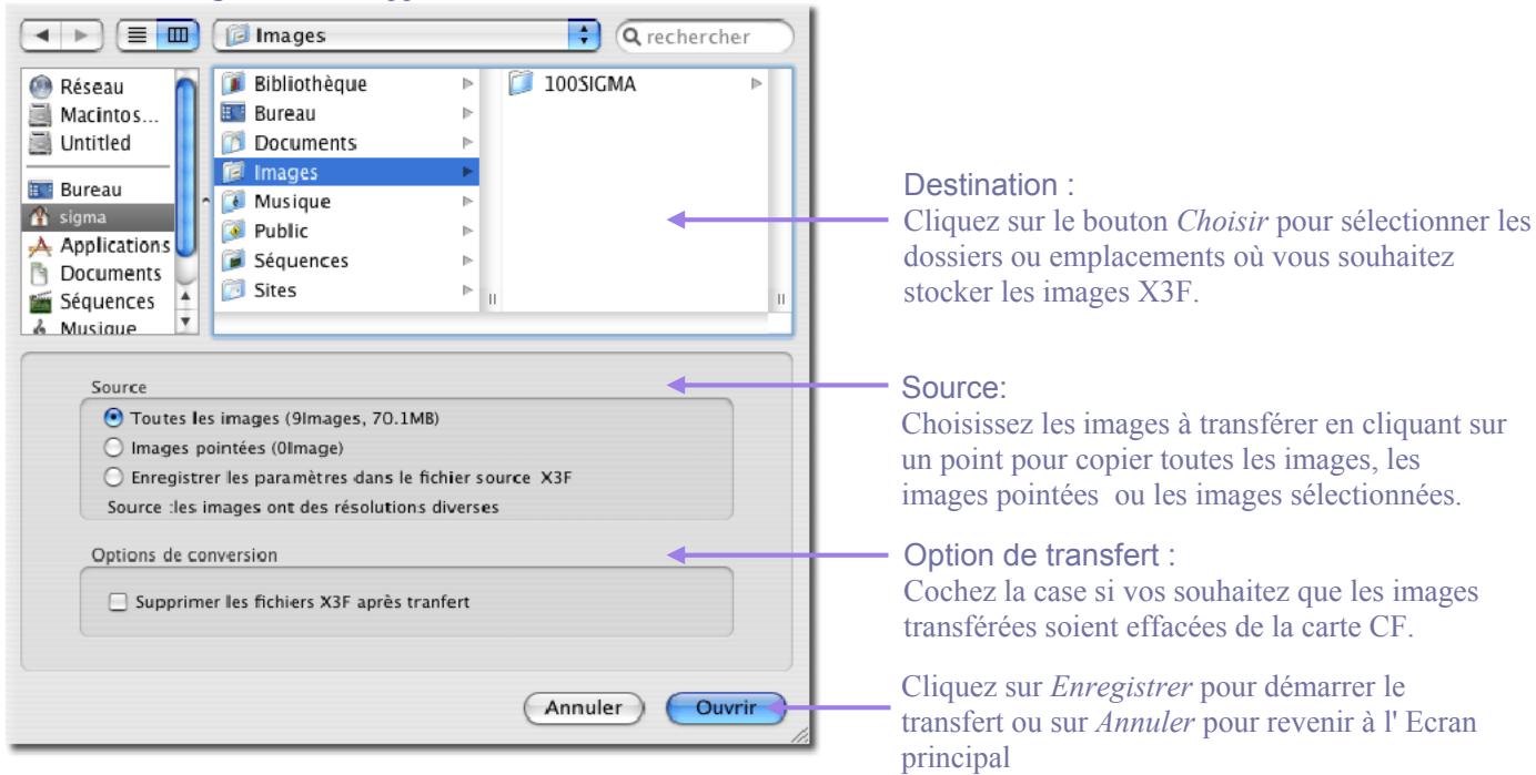 SIGMA PHOTO PRO 4.0 - Utilisation du bouton "Copier les images du boîtier - 1