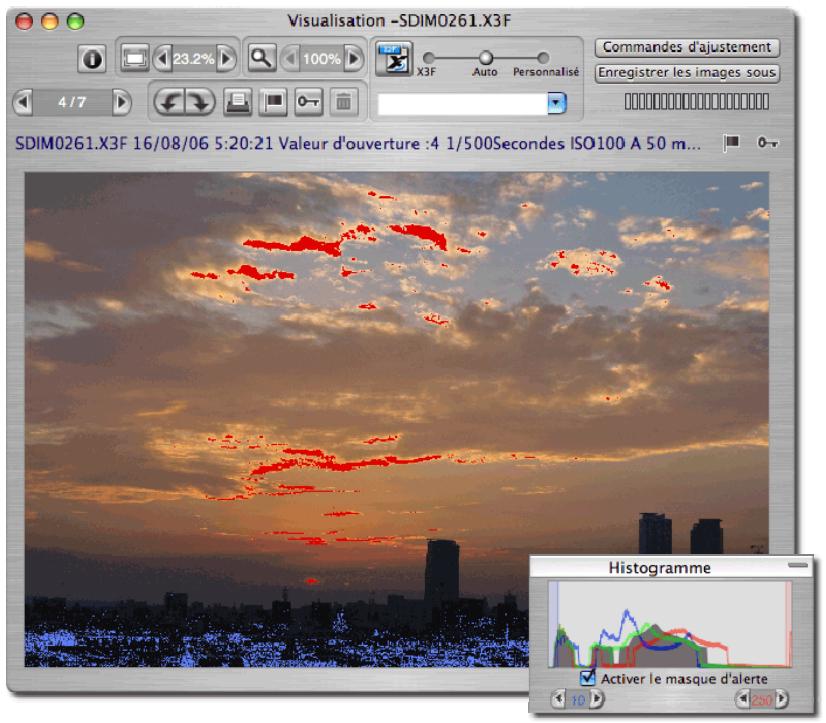 SIGMA PHOTO PRO 4.0 - Utilisation du masque pour analyser les zones claires et les ombres - 1