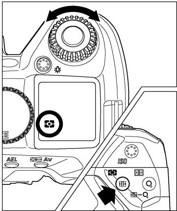 SIGMA SD15 - SELECTION DU MODE DE MESURE - 1