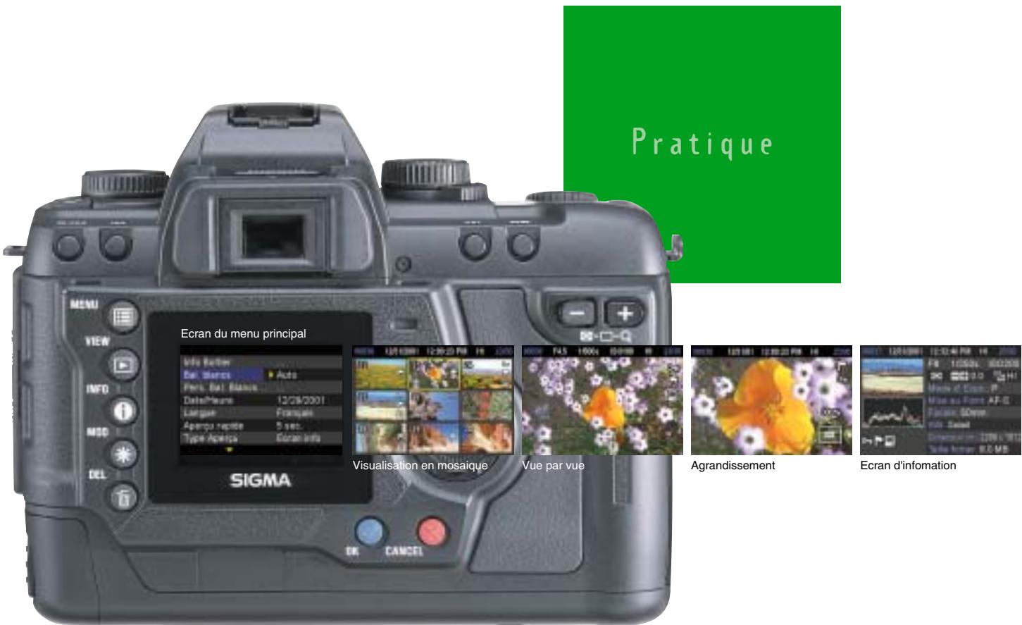 SIGMA SD9 - Trois niveaux de résolution de capture - 1