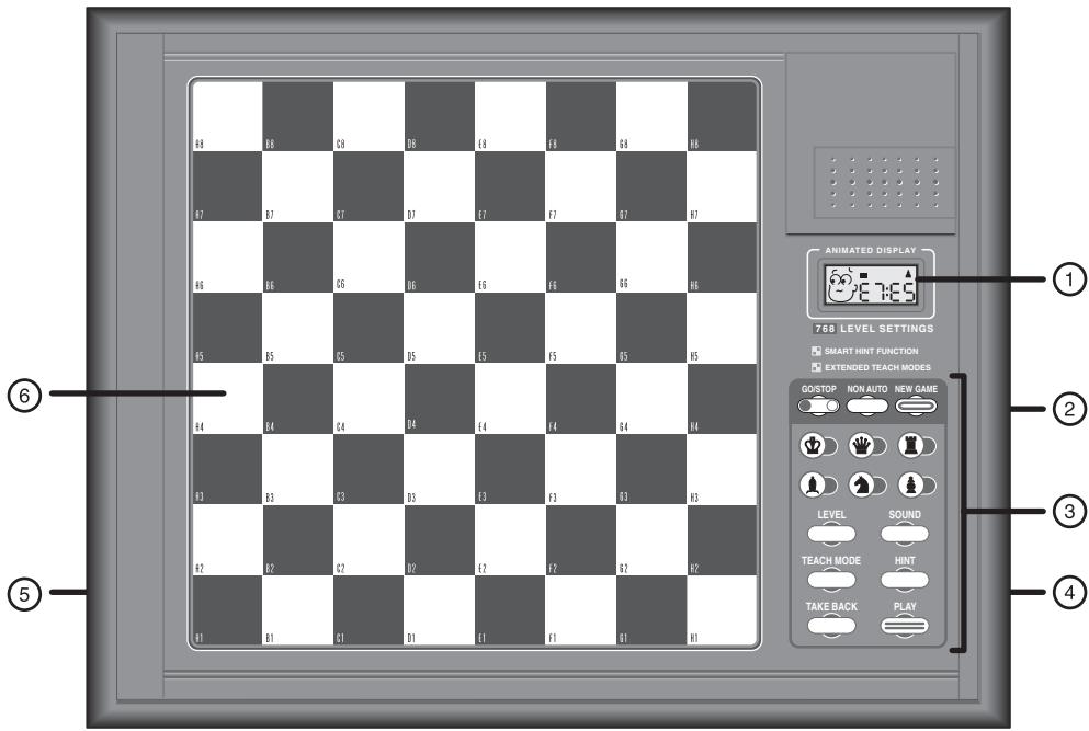 SAITEK CHESS TRAINER - GAME KEYS - 1