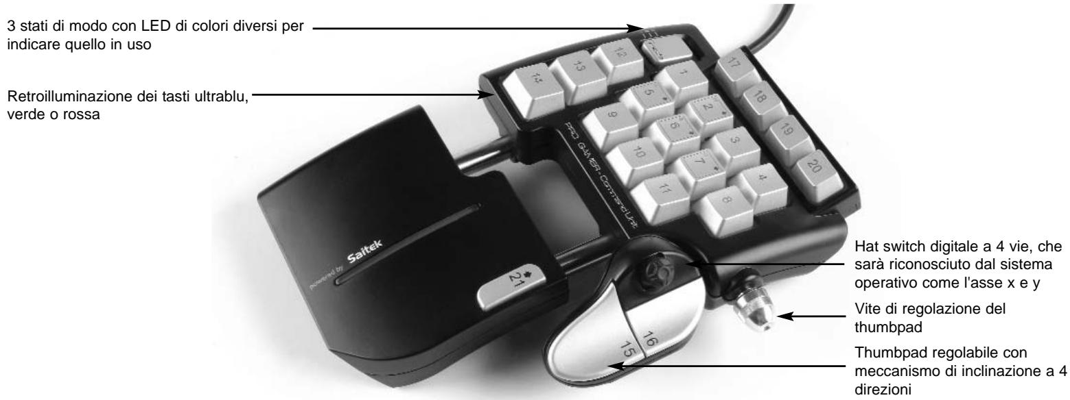 SAITEK CYBORG COMMAND UNIT - 1