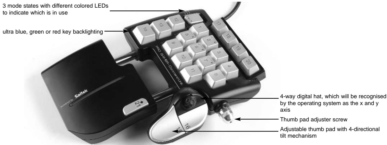 SAITEK CYBORG COMMAND UNIT - 1