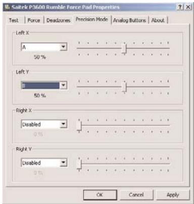 SAITEK CYBORG RUMBLE PAD - Configuring your Cyborg Rumble Pad - 4