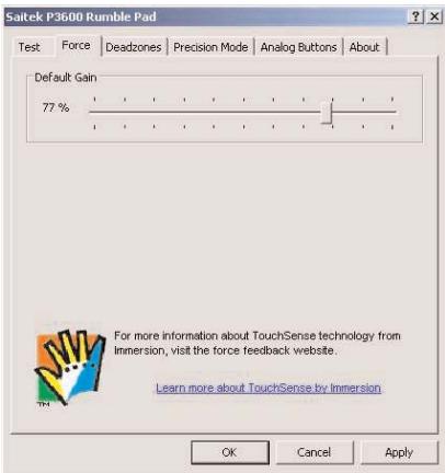 SAITEK CYBORG RUMBLE PAD - Configuring your Cyborg Rumble Pad - 2