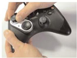 SAITEK CYBORG RUMBLE PAD - Reversing the position of d-pad and left stick - 3