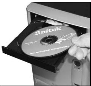 SAITEK GAMERS KEYBOARD AND COMMAND PAD - USB-Kabel - 1
