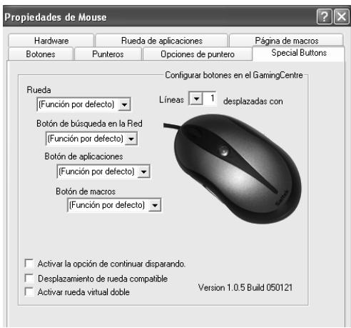 SAITEK GAMING MOUSE - Botón de cusquesda en la Red - 1