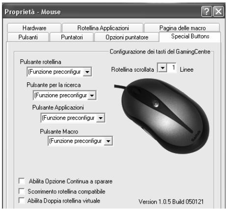 SAITEK GAMING MOUSE - Pulsante per la ricerca Web - 1