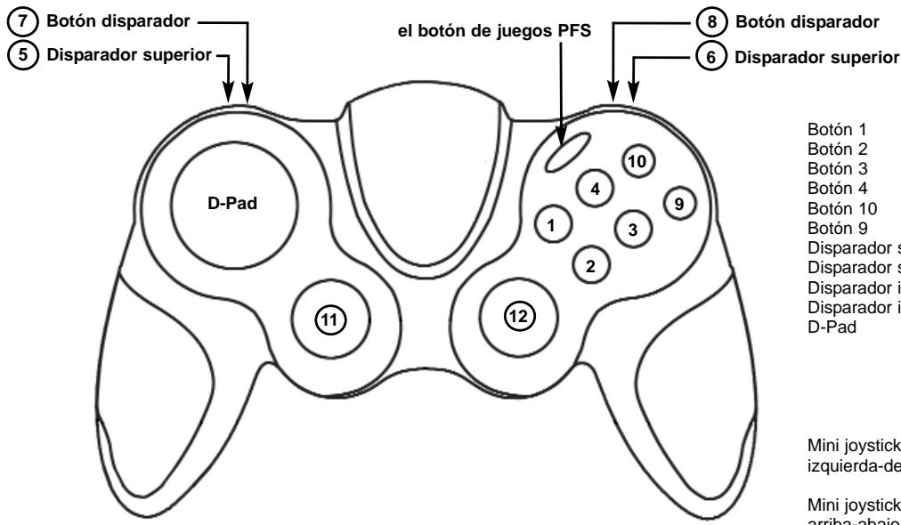 SAITEK P2600 RUMBLE PAD - Instalación de controladores, software de programación y manual en-linea - 1