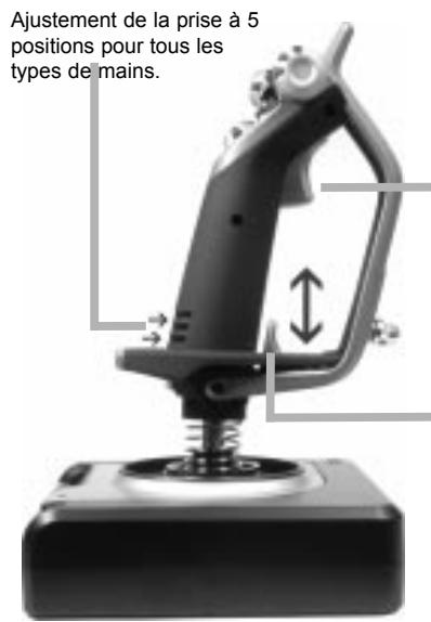 SAITEK X52 FLIGHT CONTROL SYSTEM - CONTROLEUR DE VOL SAITEK X52 - VUE GENERALE DU PRODUIT JOYSTICK - 1