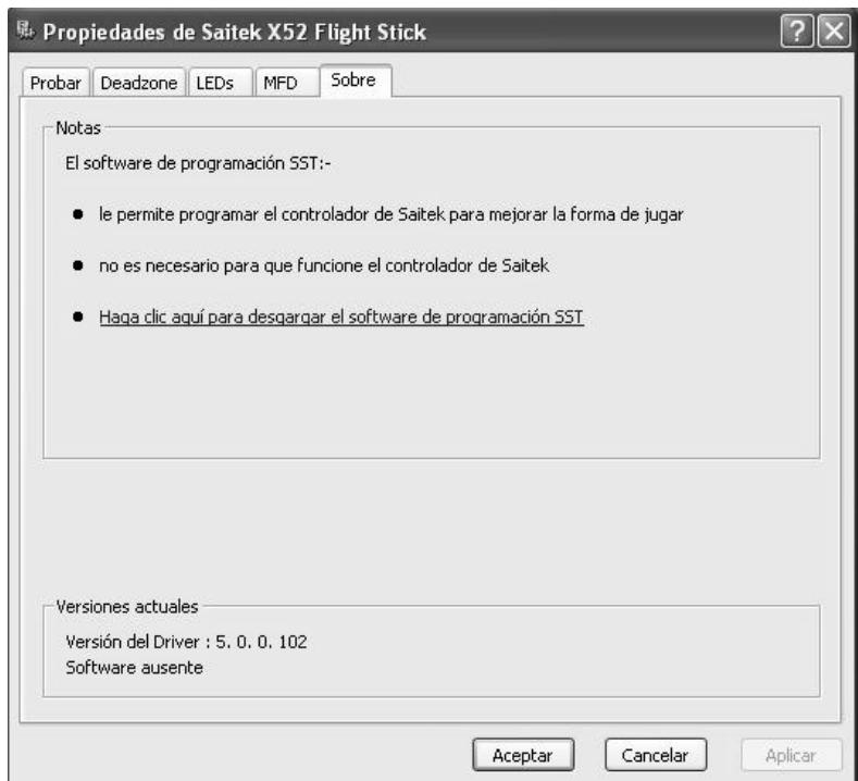 SAITEK X52 FLIGHT CONTROL SYSTEM - Utilización del MFD - 1