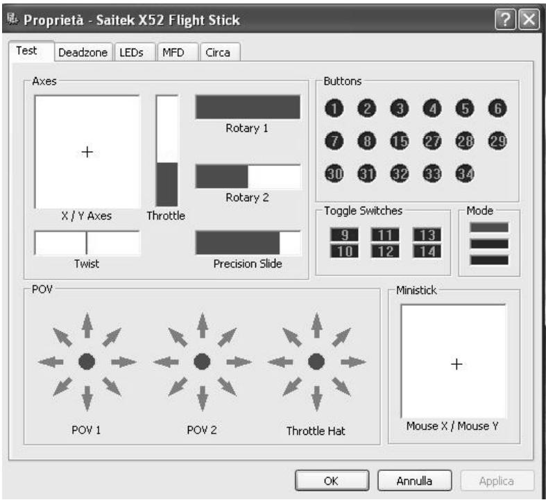 SAITEK X52 FLIGHT CONTROL SYSTEM - COLLAUDIO DELLAPERIFERICA - 1