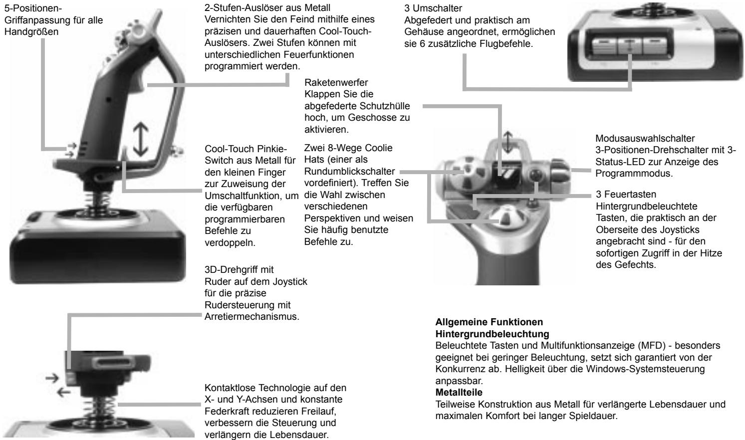 SAITEK X52 FLIGHT CONTROL SYSTEM - Joystick - 1